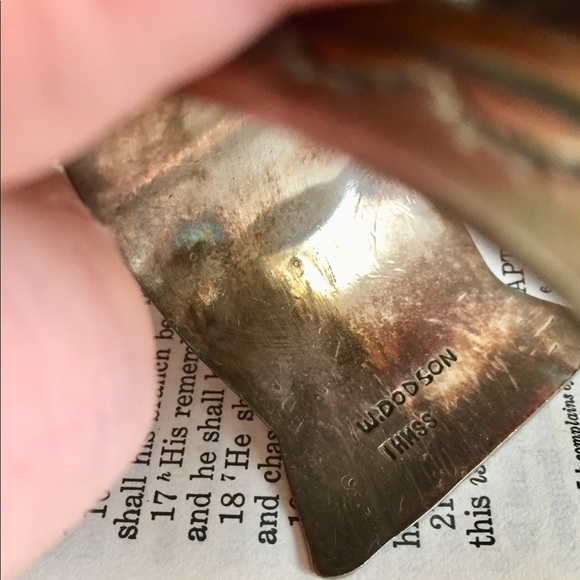 W. Dodson Native American Cuff Bracelet - Picture 5 of 6